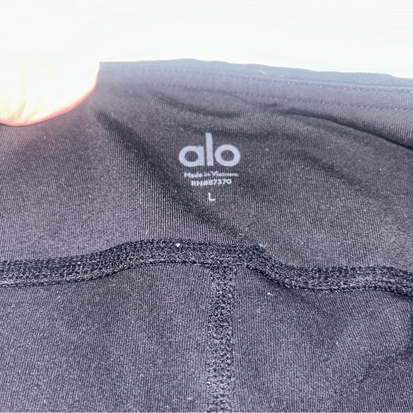 Alo leggings sheer sides large - Picture 3 of 5